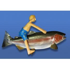 Photograph of "Stanley goes Fishing" by Kara and Warren McLeary