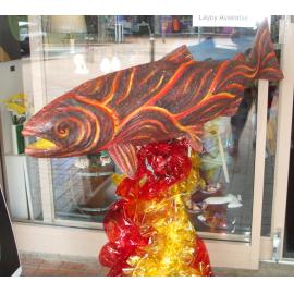 Photograph of "Thermic Fish" by Marc Lenton and Henriata Nicholls