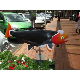 Photograph of "Fish and Chipper" at the Le Cafe de Paris