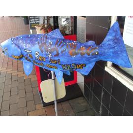 Photograph of "Hands on Signing" at Trade Aid