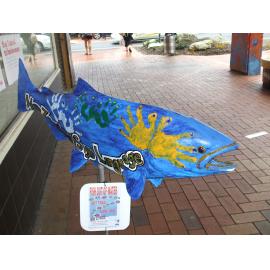 Photograph of side two of "Hands on Signing" at Trade Aid