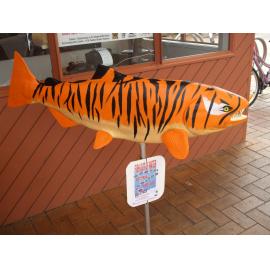 Photograph of "Tiger Fish" at the City Focus
