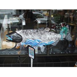 Photograph of "Fish and Ships" by Trish de Muth and Liz English