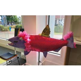 Photograph of "Ika Enlightenment" by Norah Simon and Tui Moore