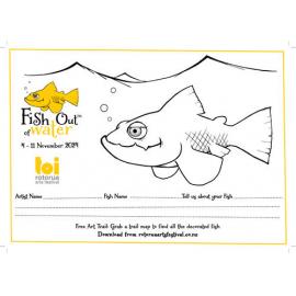 2024 toi Arts Festival - Fish Out of Water - Colouring Competition