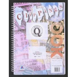 Scrapbook titled "Quota International of Rotorua 2001-2010"