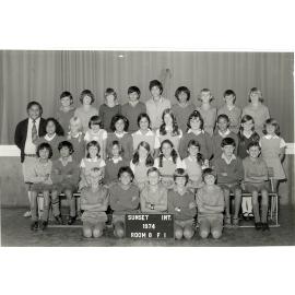 "Sunset Int. 1974 Room 8 F. I"