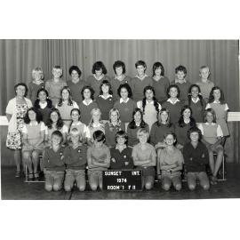 "Sunset Int. 1974 Room 1 F. II"