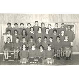 "Sunset Int. 1972 Room 10 F. I"