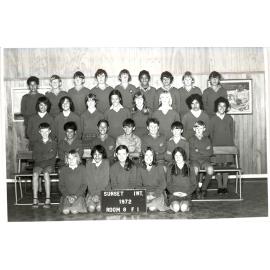 "Sunset Int. 1972 Room 8 F. I"