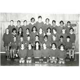 "Sunset Int. 1972 Room 3 F. 1 & II"