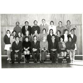 "Sunset Int. Staff 1972"