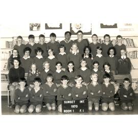 "Sunset Int. 1970 Room 1 F. I"