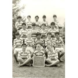 "Sunset Intermediate Rugby Junior B 1968"