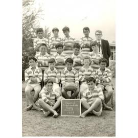 "Sunset Intermediate Rugby Junior A 1968"