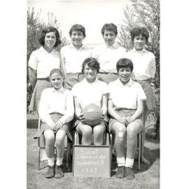 "Sunset Intermediate Basketball B 1967"