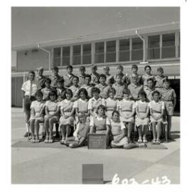 "Sunset Intermediate Form II Room 12 1967" 