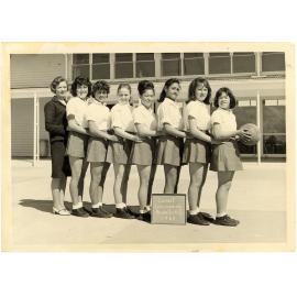 "Sunset Intermediate Basketball C 1965"