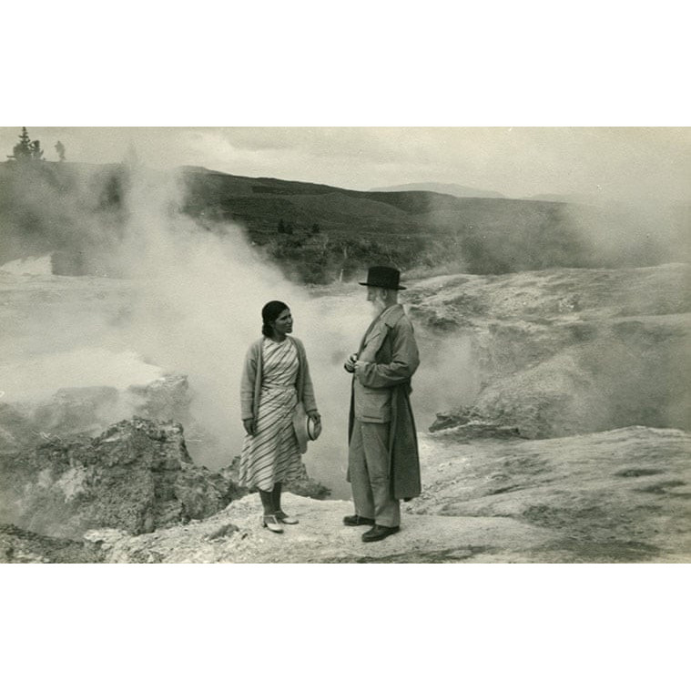 George Bernard Shaw visits Rotorua