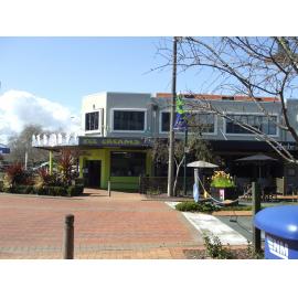 Photograph of Eat Streat, showing Lady Janes Ice Cream Parlour, 2012 
