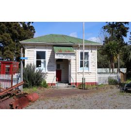 Photograph of the old Whakarewarewa Post Office at Te Amorangi Museum