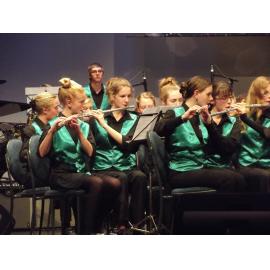 Photograph of students from Whangarei performing at Rhapsody Rotorua