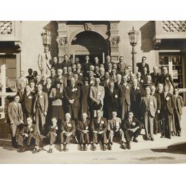Group Photograph of Rotary Club of Rotorua, ca.1950s