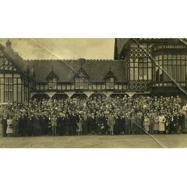 Group Photograph of Rotary Club of Rotorua, ca.1950