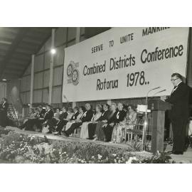 Combined Districts Conference, held at the  Sportsdrome, 1978