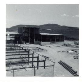 Photograph of the dairy factory site, 1968