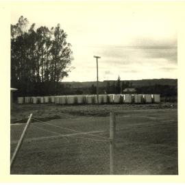 Photograph of the dairy factory new farm vats, 1968