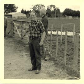 Photograph of Mr C.D. Martelli of Settlers Road, 1968