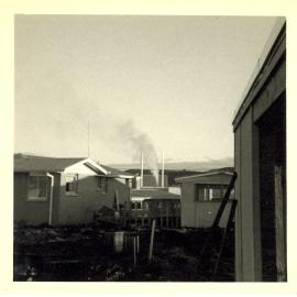 Photograph of Dairy Company factory housing, 1968
