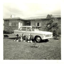 Photograph of a factory house on Woolvern Crescent, 1968