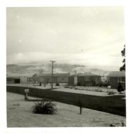 Photograph of Dairy Company factory housing, 1968