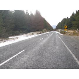 It snowed in Kaingaroa! 