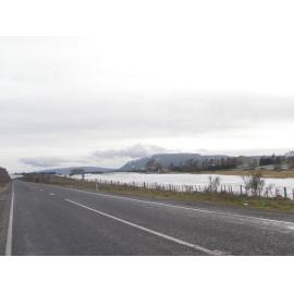 It snowed in Kaingaroa, on the main road to Rotorua