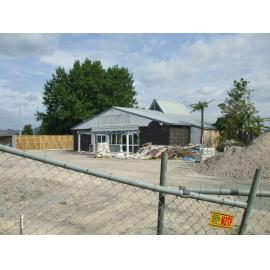Photograph showing the chapel end of Grey's Funeral Home