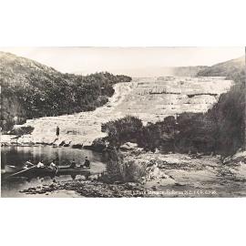 Postcard showing the Pink Terrace