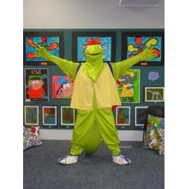 Photograph of Fletcher Tuatara on his first birthday