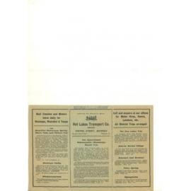 Hot Lakes Transport Co. map and tour information