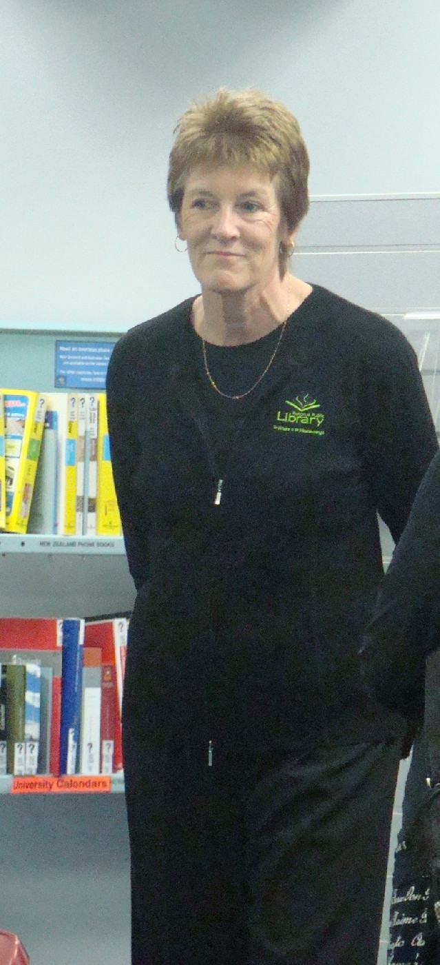 Photograph taken at the 2009 re-opening of the newly renovated library.

Image: Library collection